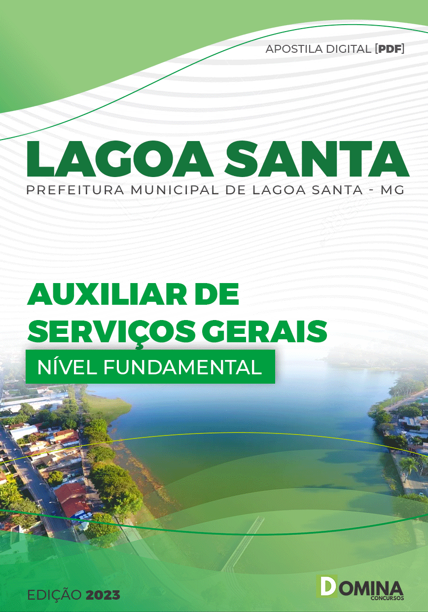 Apostila Pref Lagoa Santa GO 2023 Auxiliar Serviços Gerais
