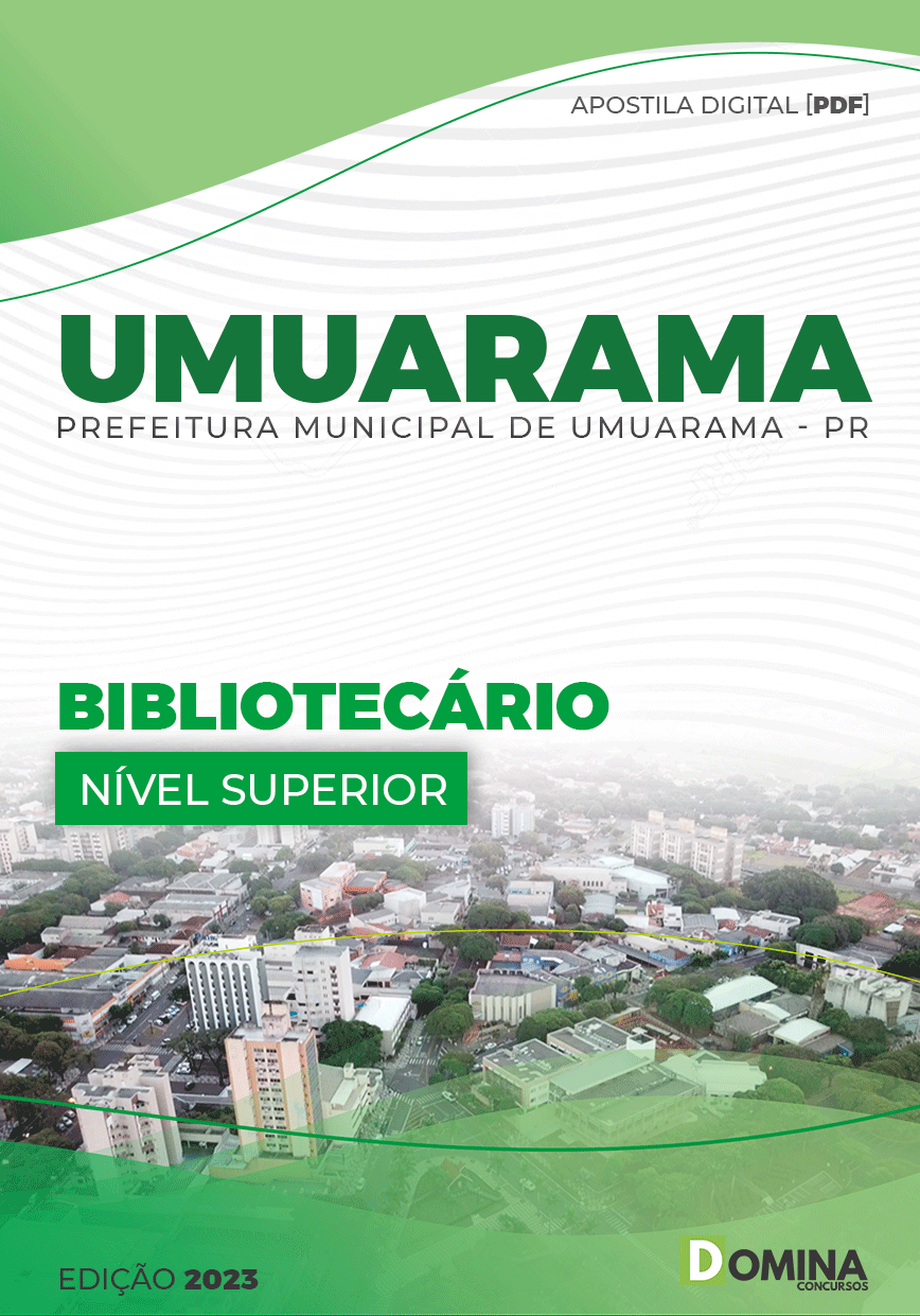 Apostila Digital Pref Umuarama PR 2023 Bibliotecário