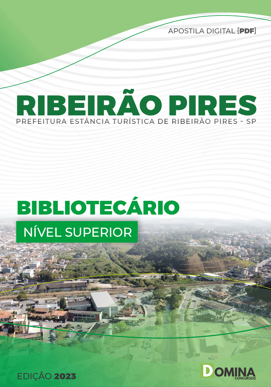 Apostila Digital Pref Ribeirão Pires SP 2023 Bibliotecário