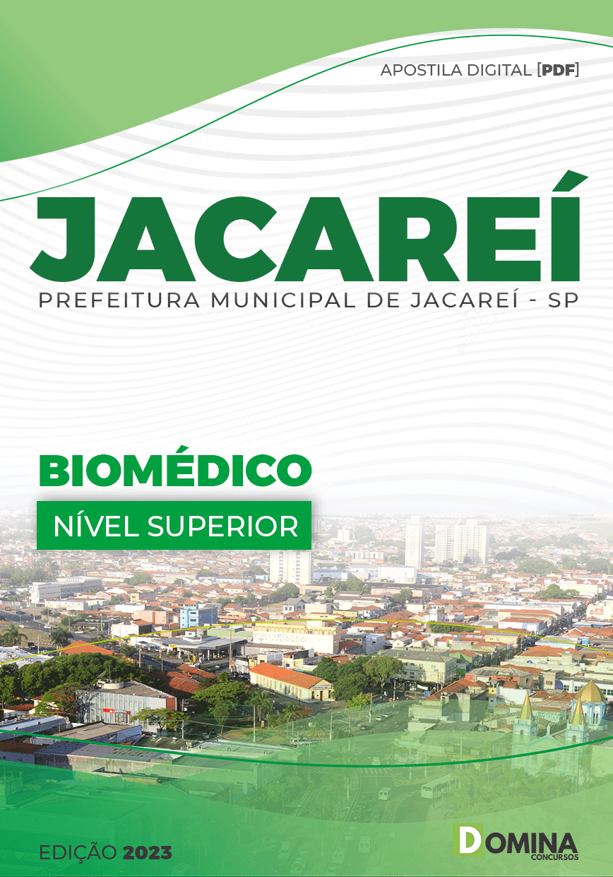 Apostila Concurso Pref Jacareí SP 2023 Biomédico