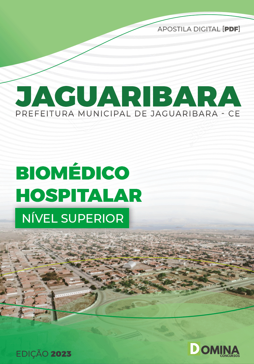 Apostila Pref Jaguaribara CE 2023 Biomédico Hospitalar