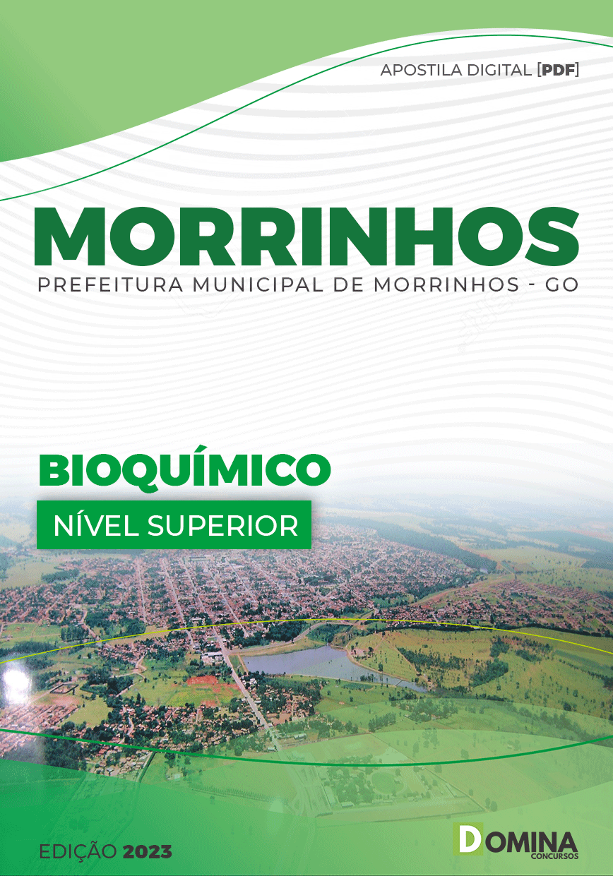 Apostila Concurso Pref Morrinhos GO 2023 Bioquímico