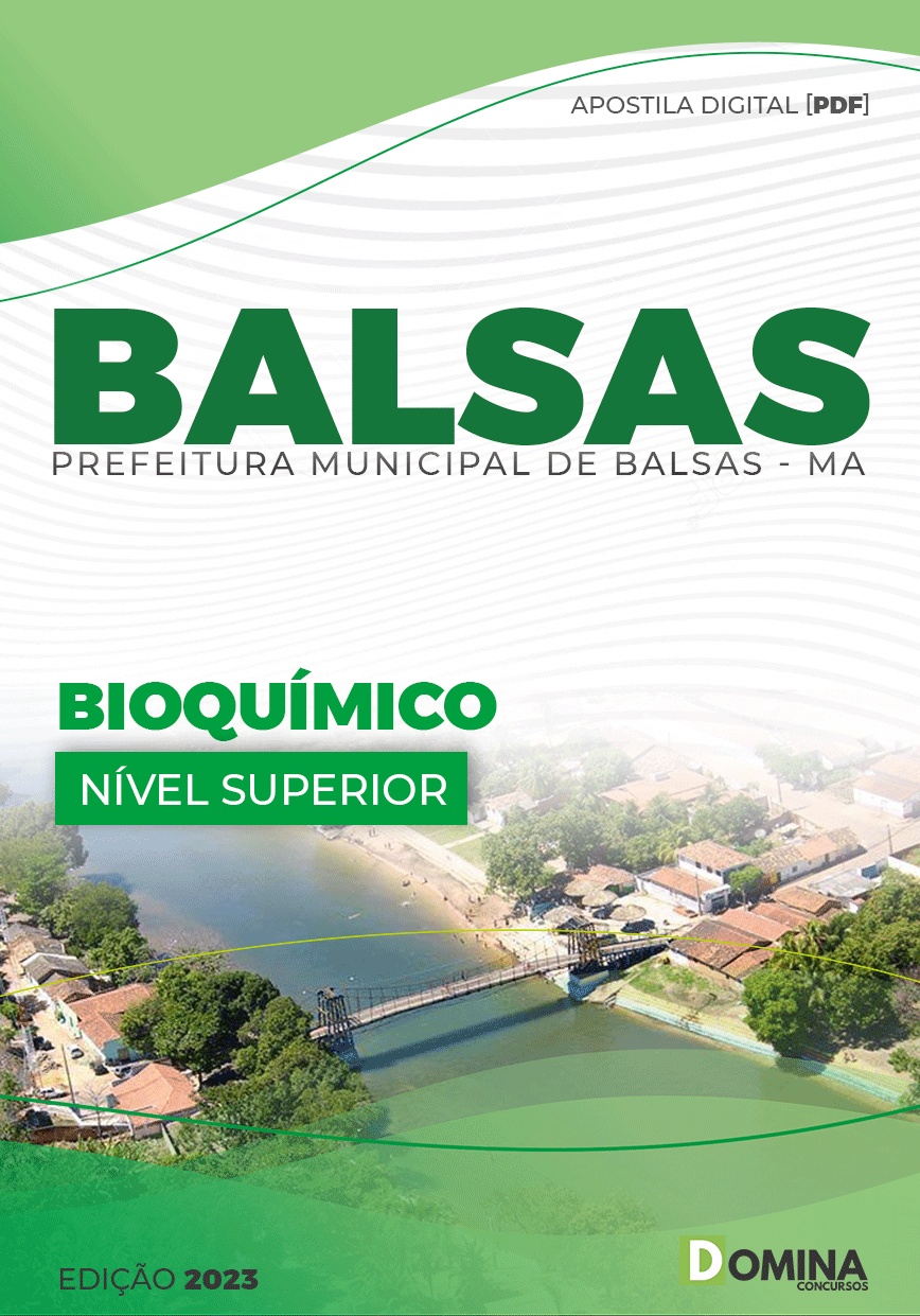 Apostila Concurso Pref Balsas MA 2023 Bioquímico