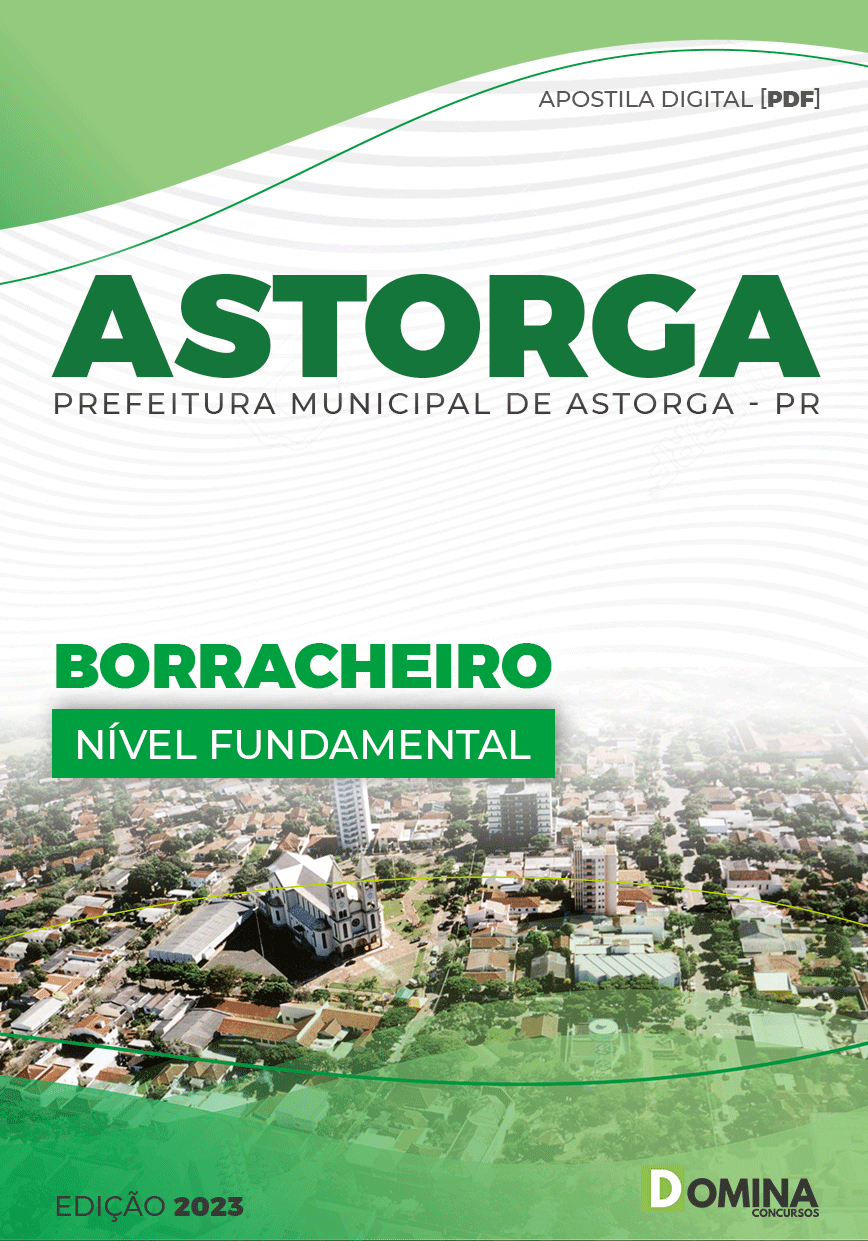 Apostila Concurso Pref Astorga PR 2023 Borracheiro