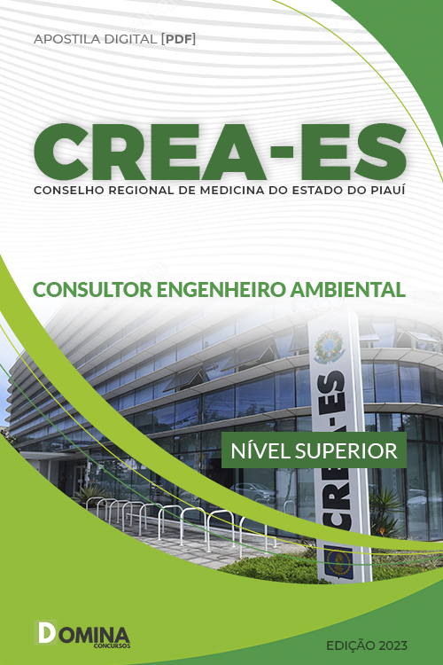 Apostila CREA ES 2023 Consultor Engenheiro Ambiental