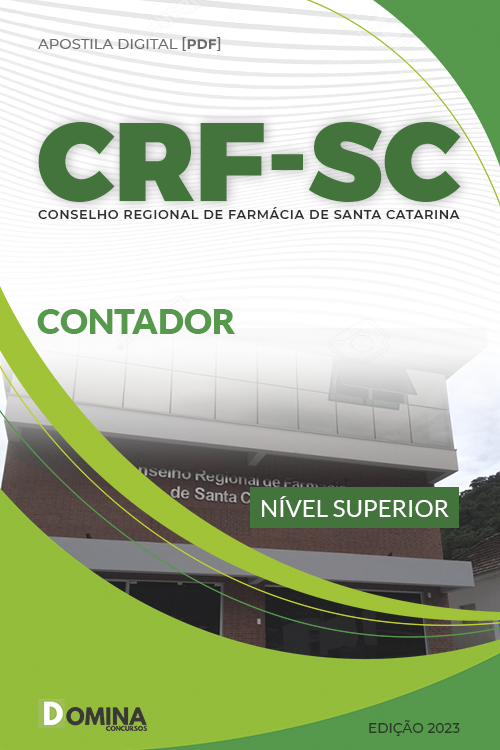 Apostila Digital Concurso CRF SC 2023 Contador