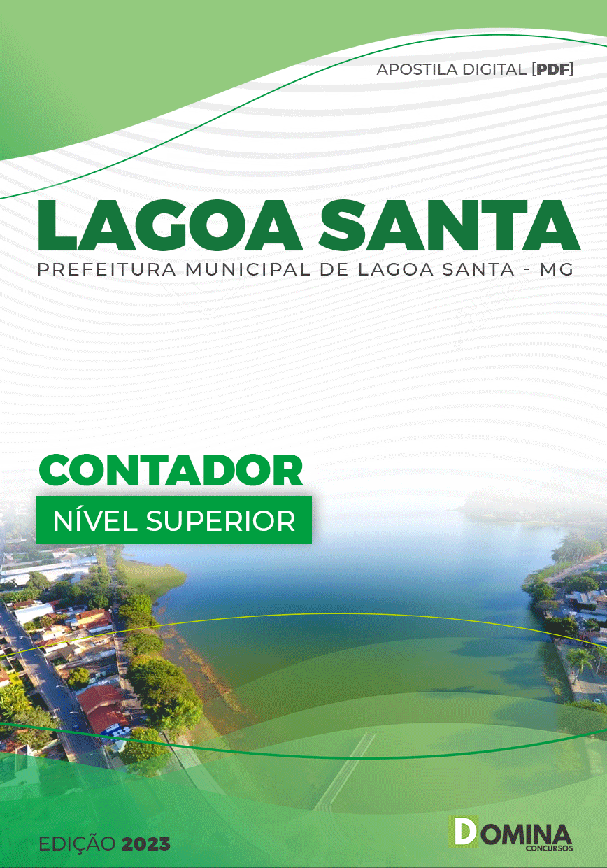 Apostila Digital Pref Lagoa Santa GO 2023 Contador