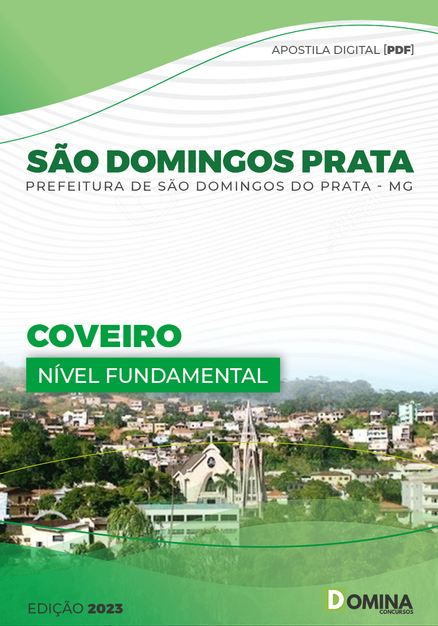 Apostila Pref São Domingos Prata MG 2023 Coveiro