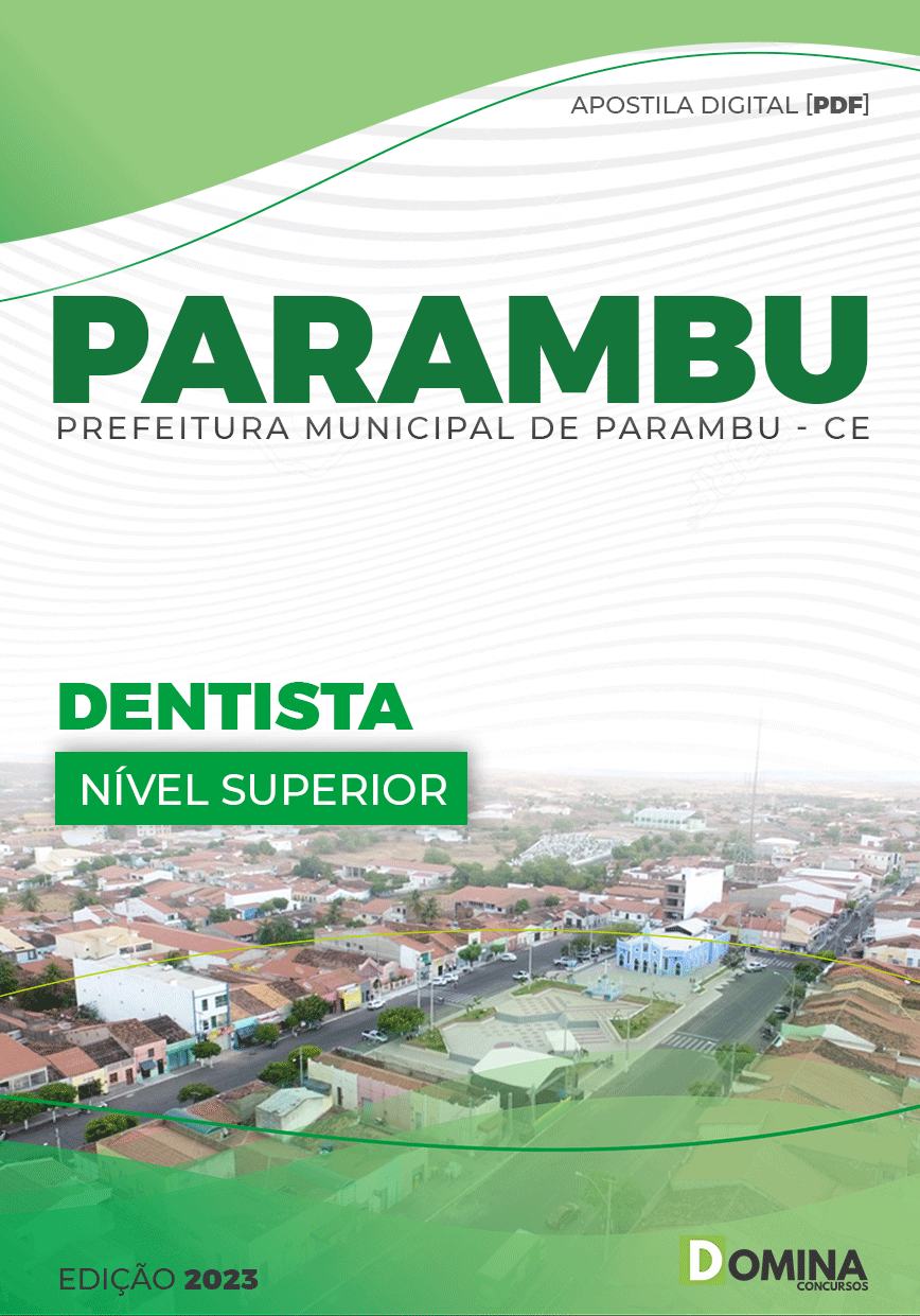 Apostila Concurso Pref Parambu CE 2023 Dentista