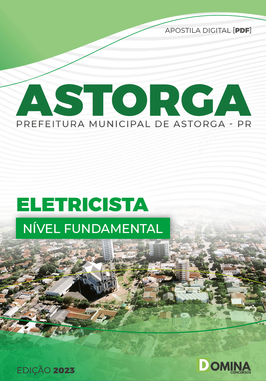 Apostila Concurso Pref Astorga PR 2023 Eletricista