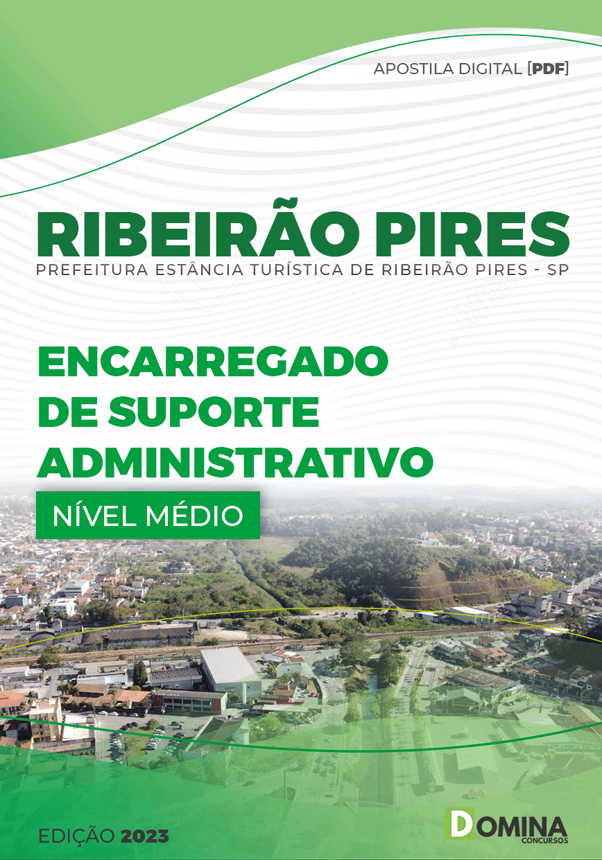 Apostila Pref Ribeirão Pires SP 2023 Encarregado Administração