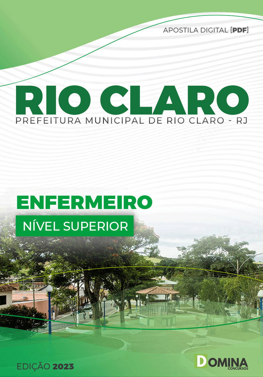 Apostila Concurso Pref Rio Claro RJ 2023 Enfermeiro