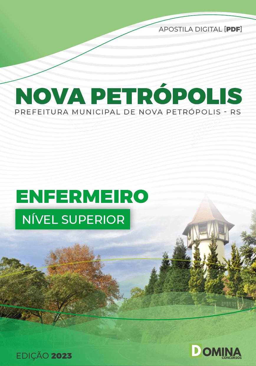 Apostila Digital Pref Nova Petrópolis RS 2023 Enfermeiro