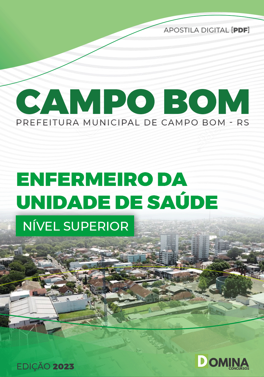 Apostila Digital Pref Campo Bom RS 2023 Enfermeiro