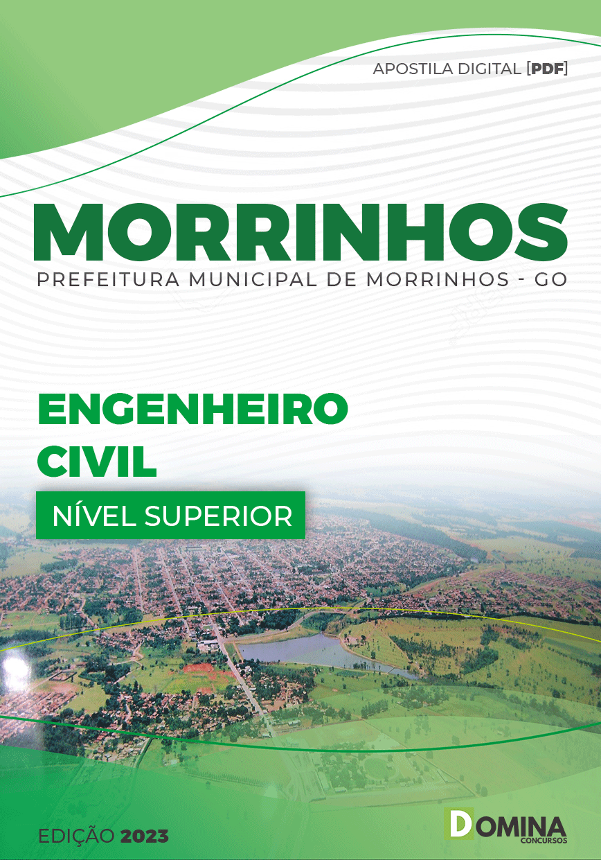 Apostila Pref Morrinhos GO 2023 Engenheiro Civil