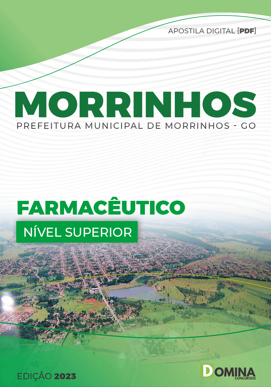 Apostila Concurso Pref Morrinhos GO 2023 Farmacêutico