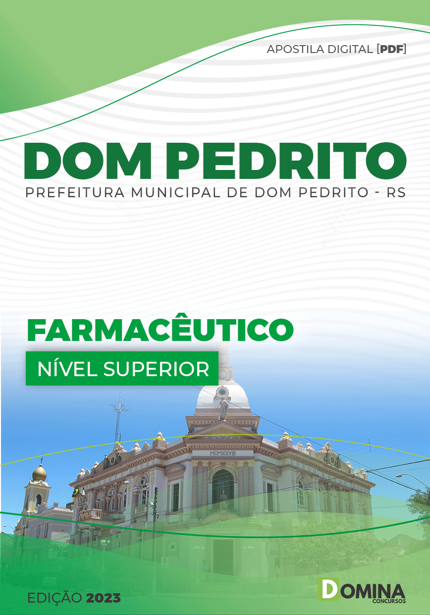 Apostila Concurso Pref Dom Pedrito RS 2023 Farmacêutico