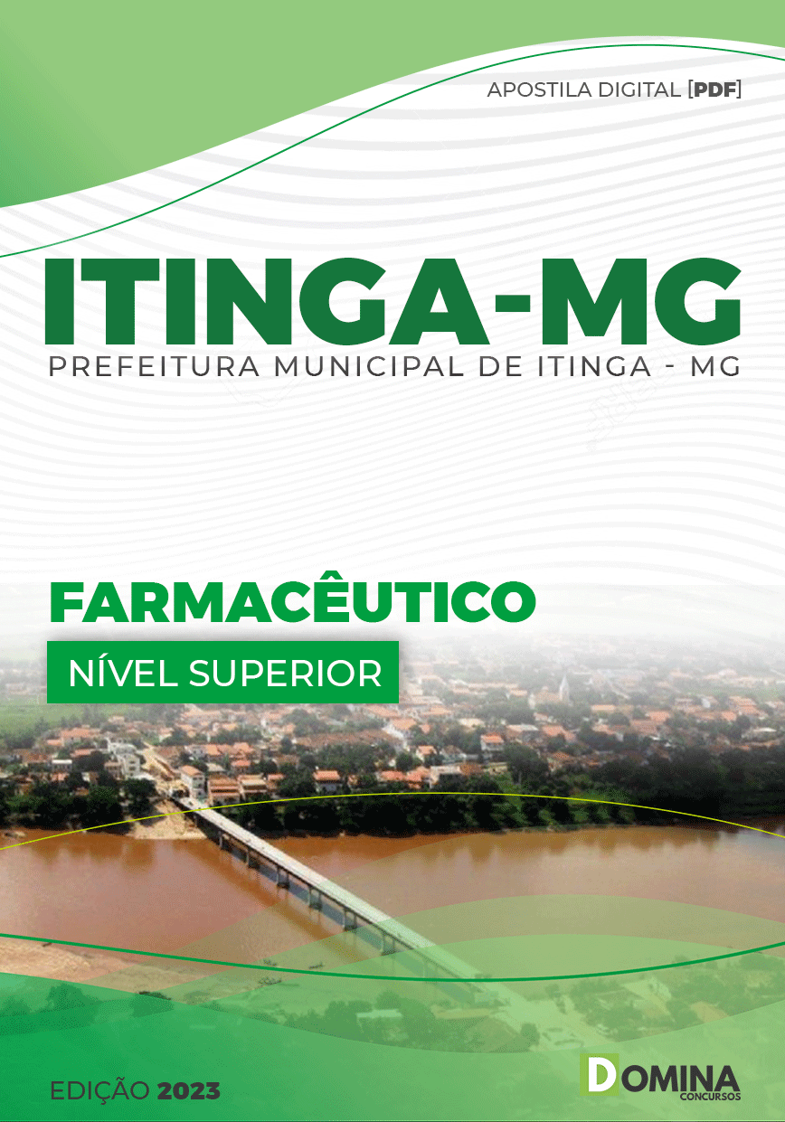 Apostila Concurso Pref Itinga MG 2023 Farmacêutico