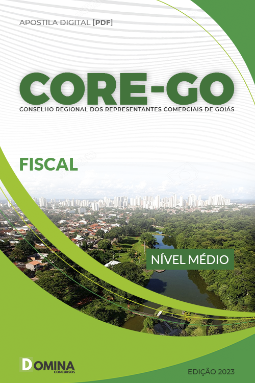 Apostila Digital Concurso Público CORE GO 2023 Fiscal
