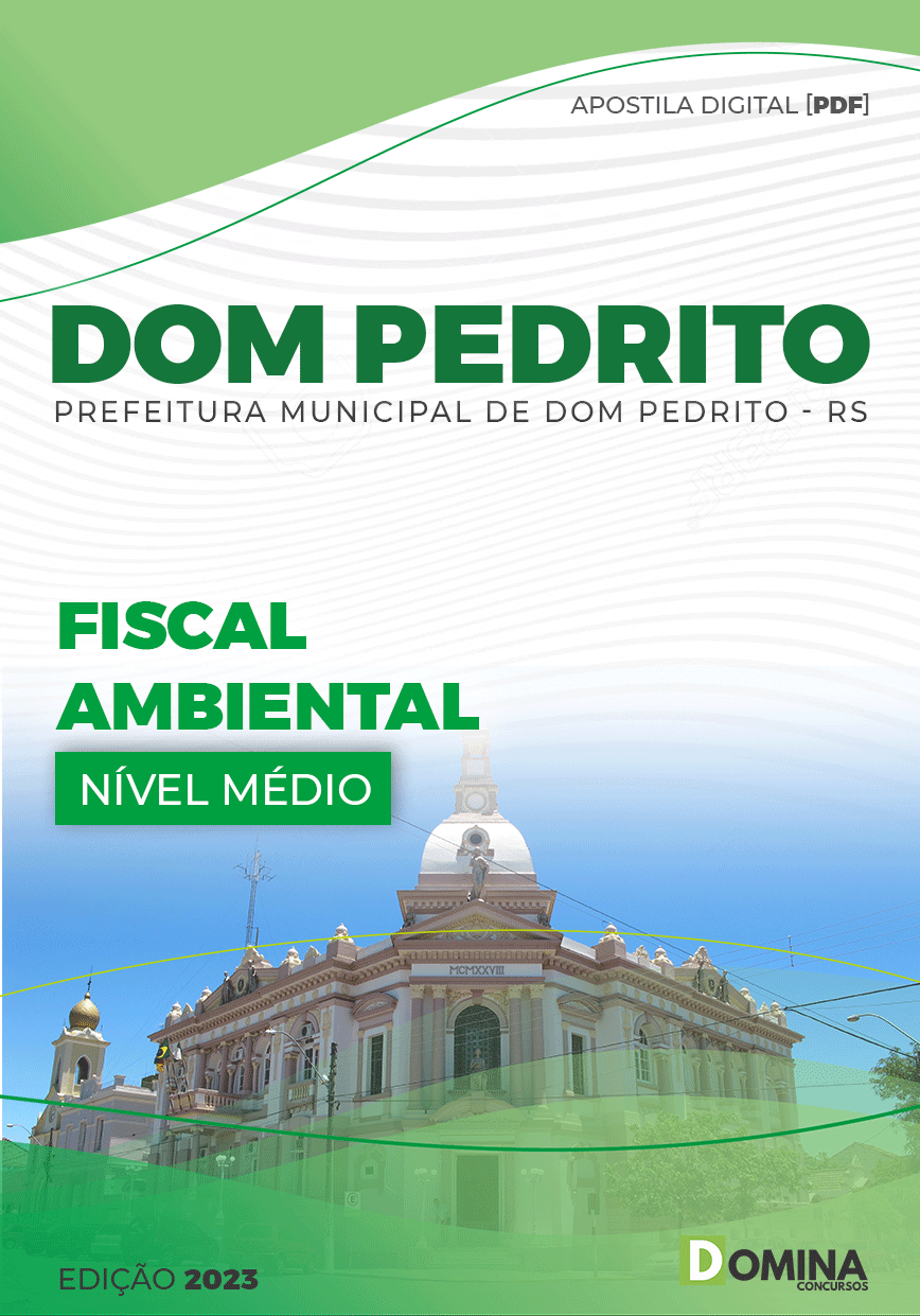 Apostila Digital Pref Dom Pedrito RS 2023 Fiscal Ambiental