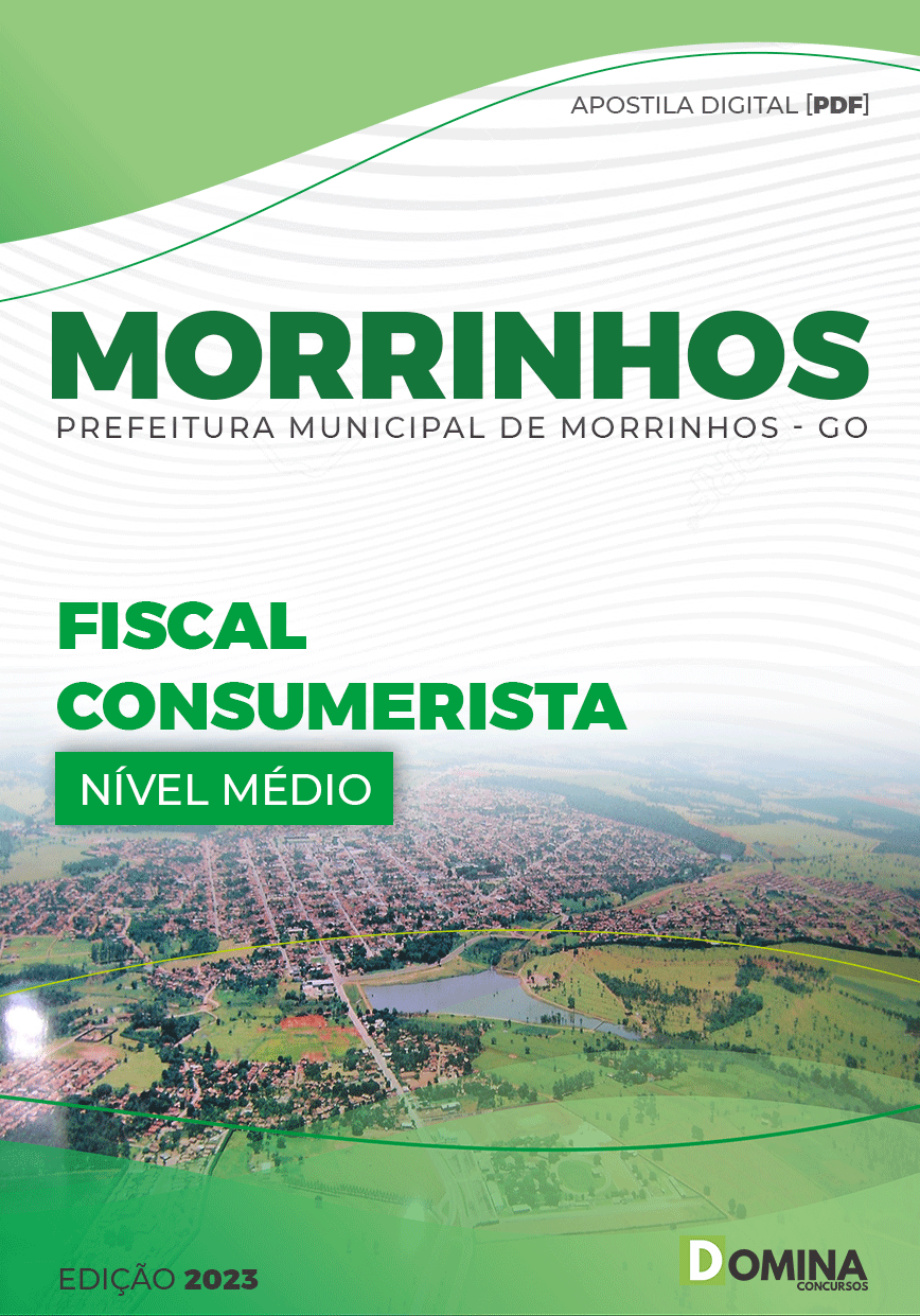 Apostila Digital Pref Morrinhos GO 2023 Fiscal Consumerista