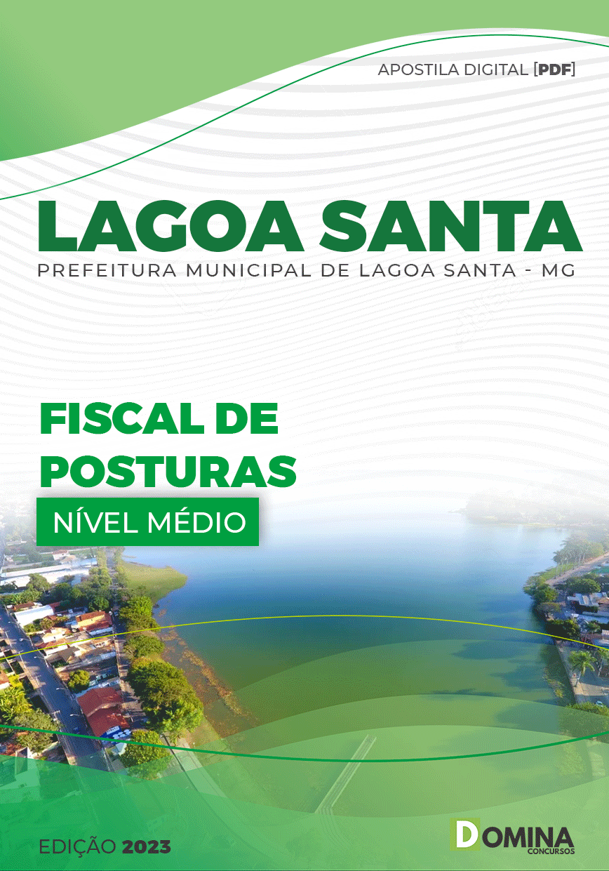 Apostila Digital Pref Lagoa Santa GO 2023 Fiscal Postura