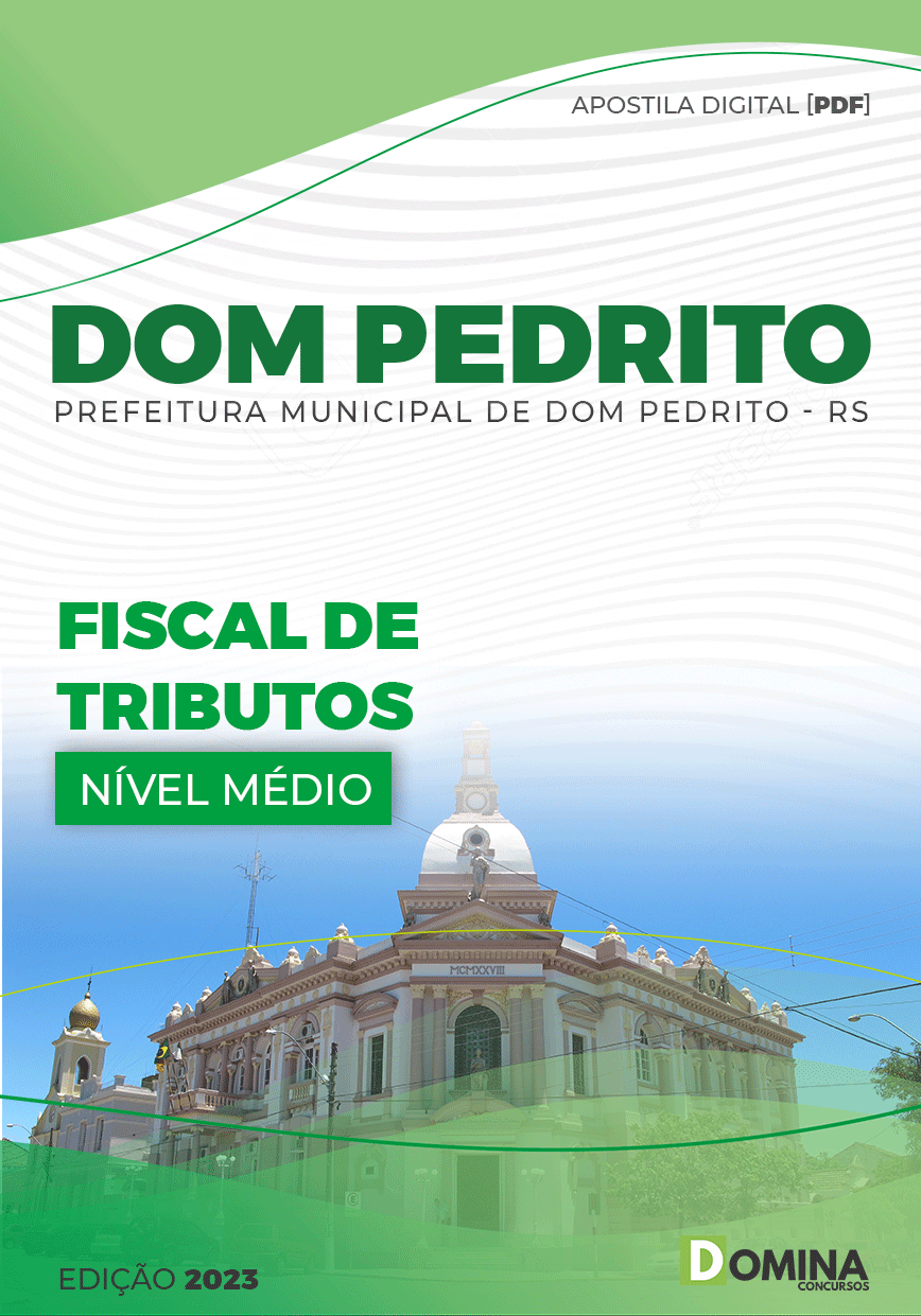 Apostila Digital Pref Dom Pedrito RS 2023 Fiscal Tributos