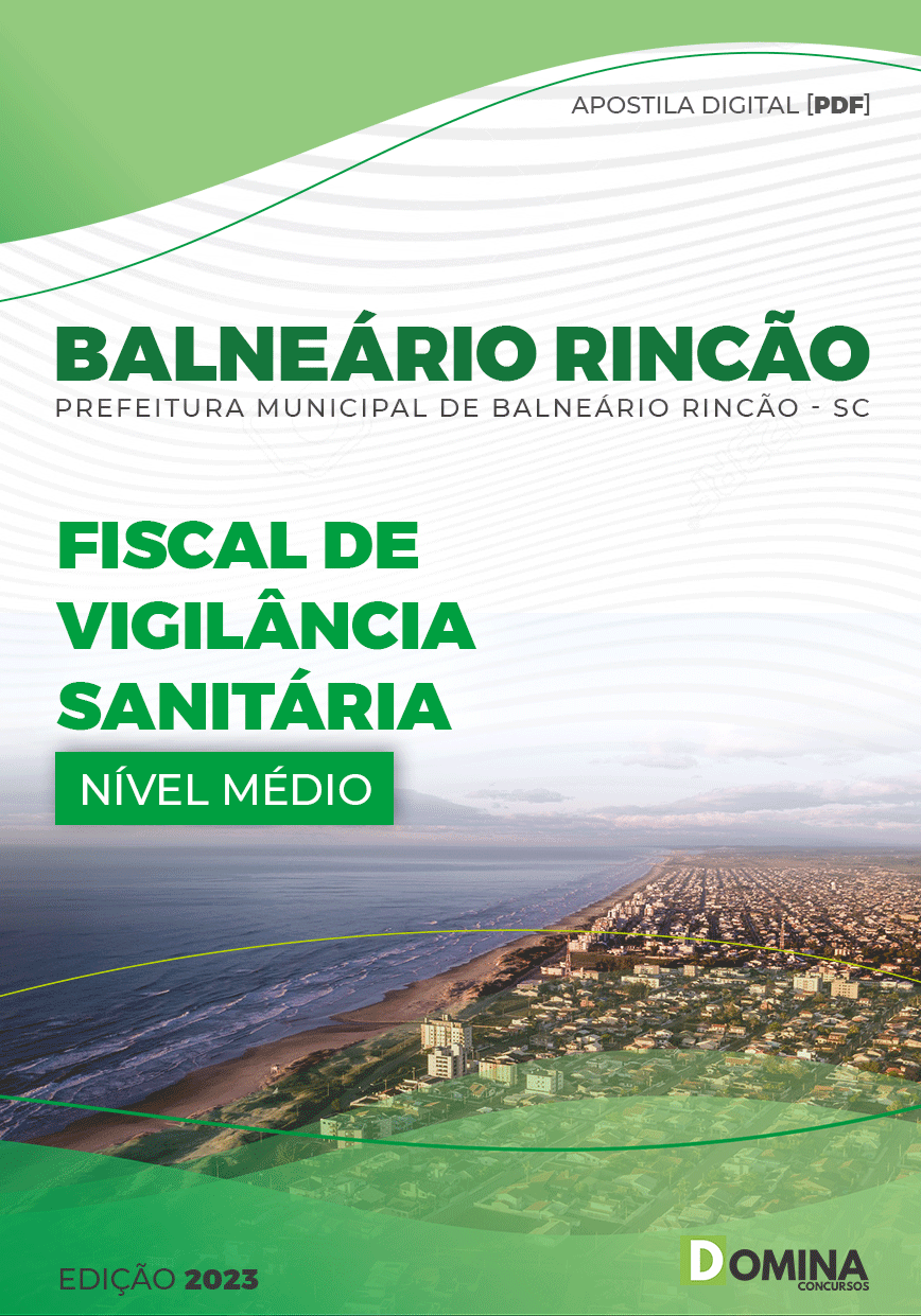 Apostila Pref Balneário Rincão SC 2023 Fiscal Vigilância