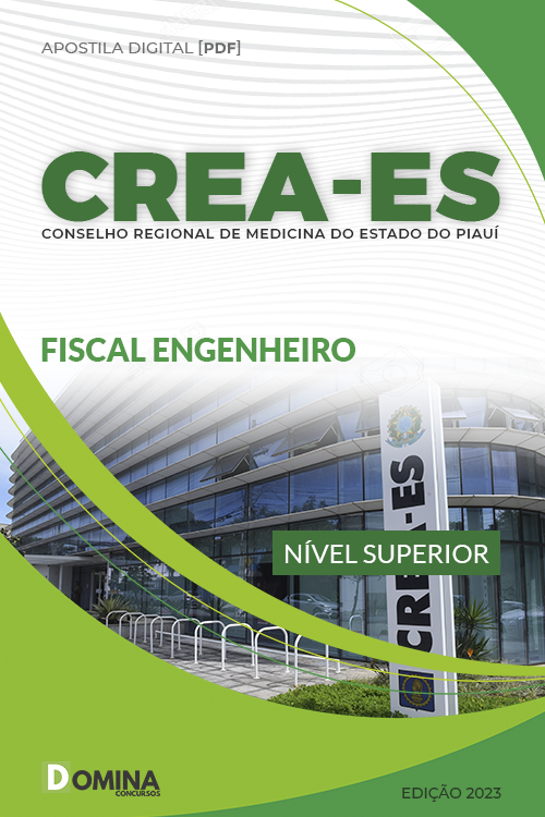 Apostila Concurso CREA ES 2023 Fiscal Engenheiro