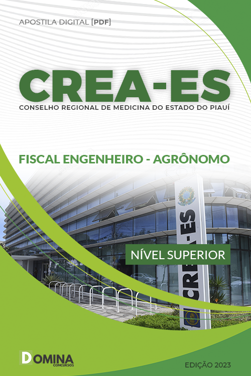 Apostila Concurso CREA ES 2023 Fiscal Engenheiro Agrônomo