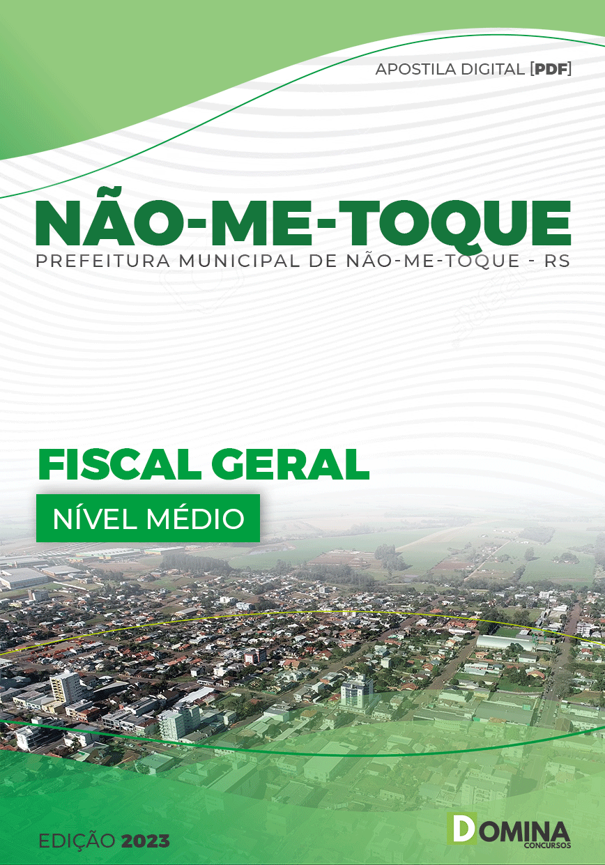 Apostila Digital Pref Não Me Toque RS 2023 Fiscal Geral