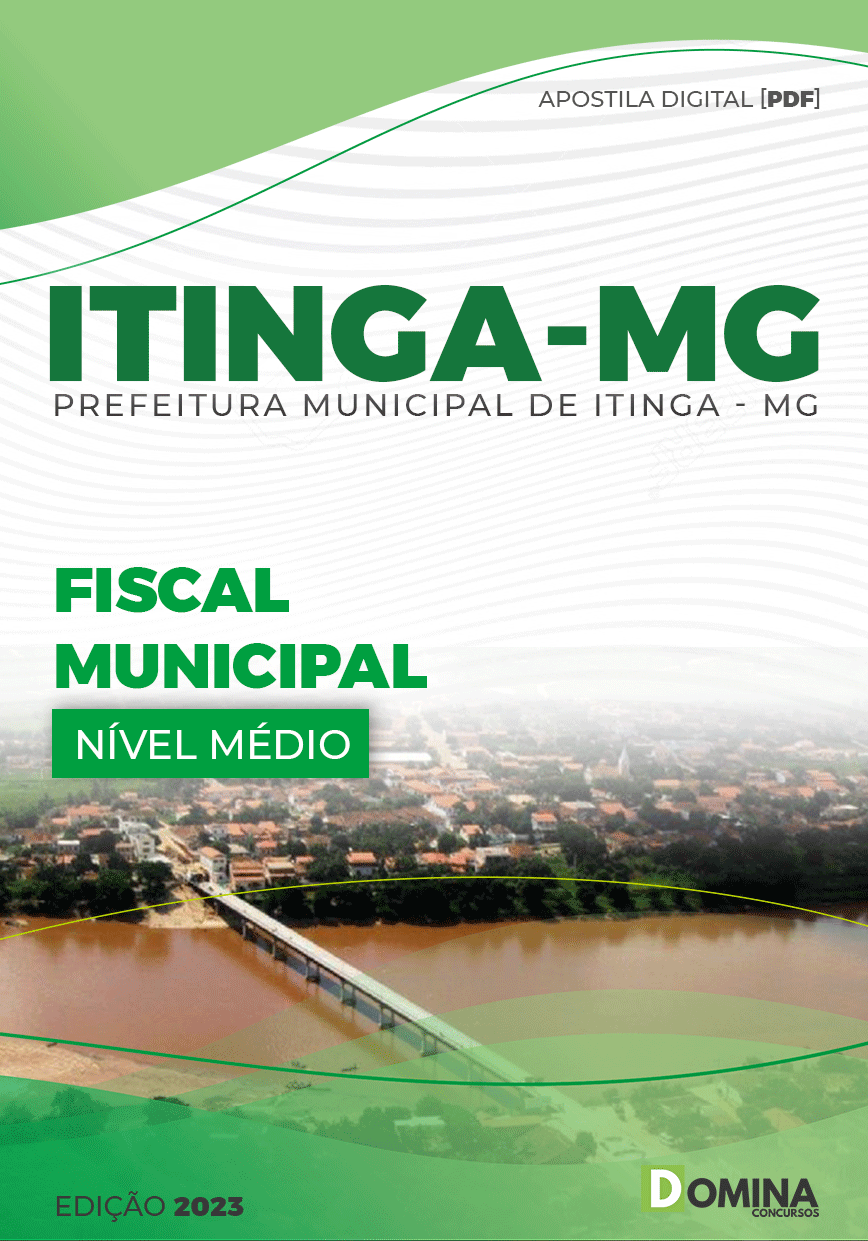 Apostila Concurso Pref Itinga MG 2023 Fiscal Municipal