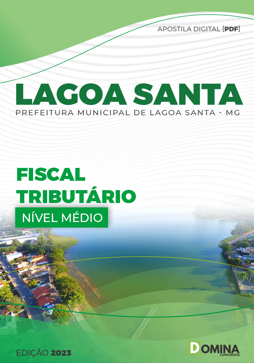Apostila Digital Pref Lagoa Santa GO 2023 Fiscal Tributário