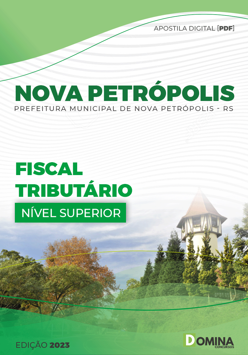 Apostila Pref Nova Petrópolis RS 2023 Fiscal Tributário