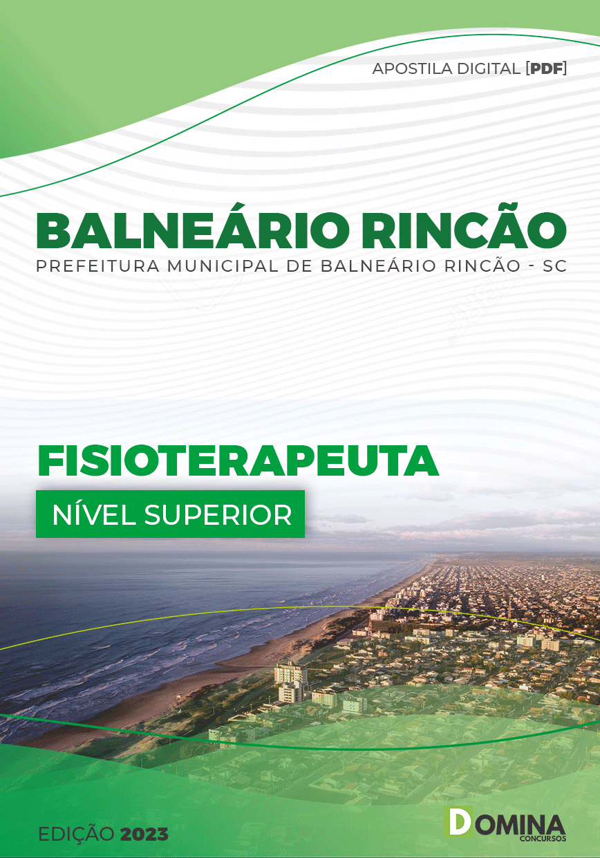 Apostila Pref Balneário Rincão SC 2023 Fisioterapeuta