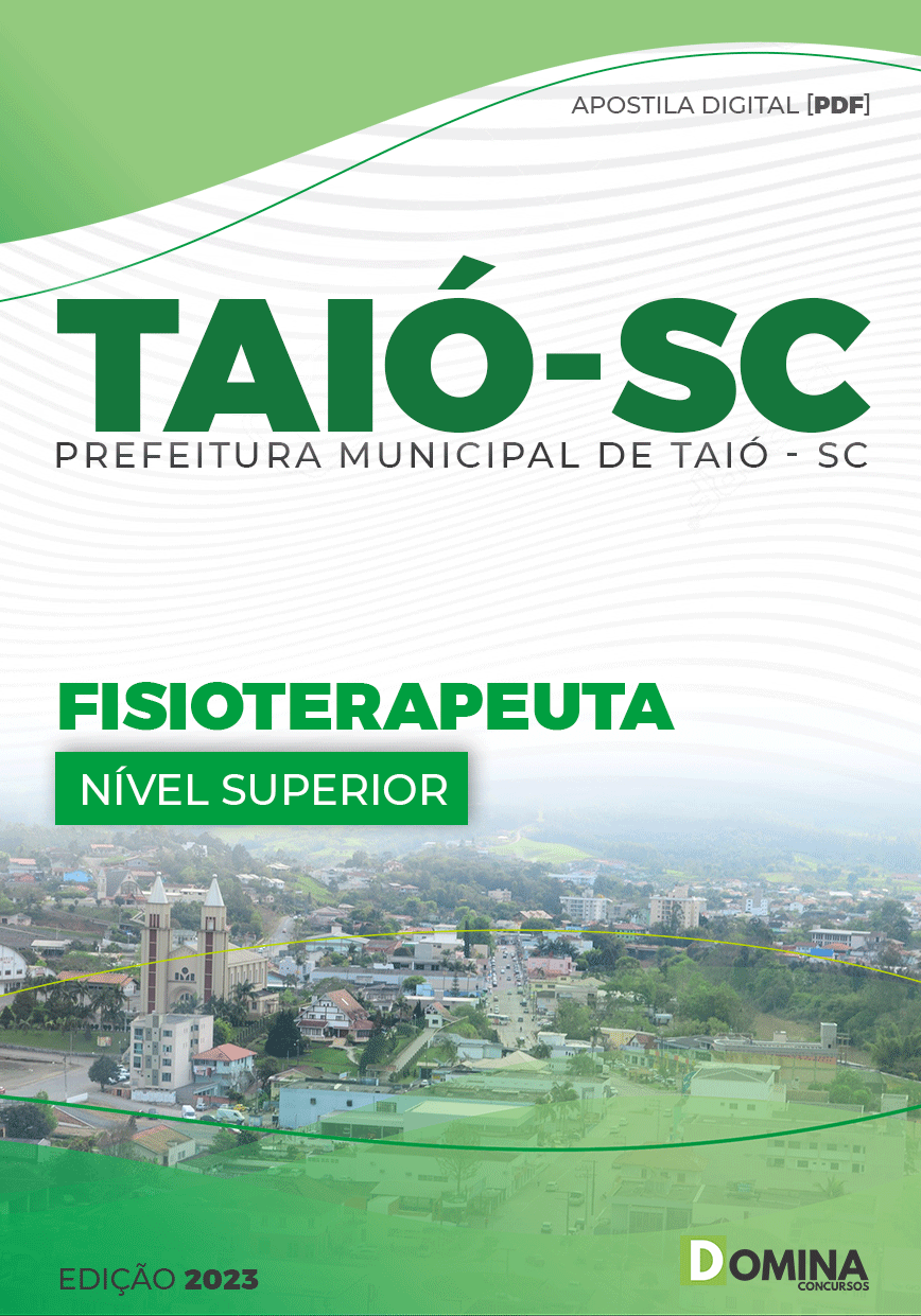 Apostila Concurso Pref Taió SC 2023 Fisioterapeuta