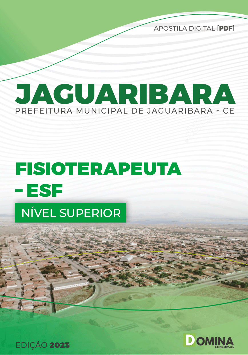 Apostila Concurso Pref Jaguaribara CE 2023 Fisioterapeuta EFS