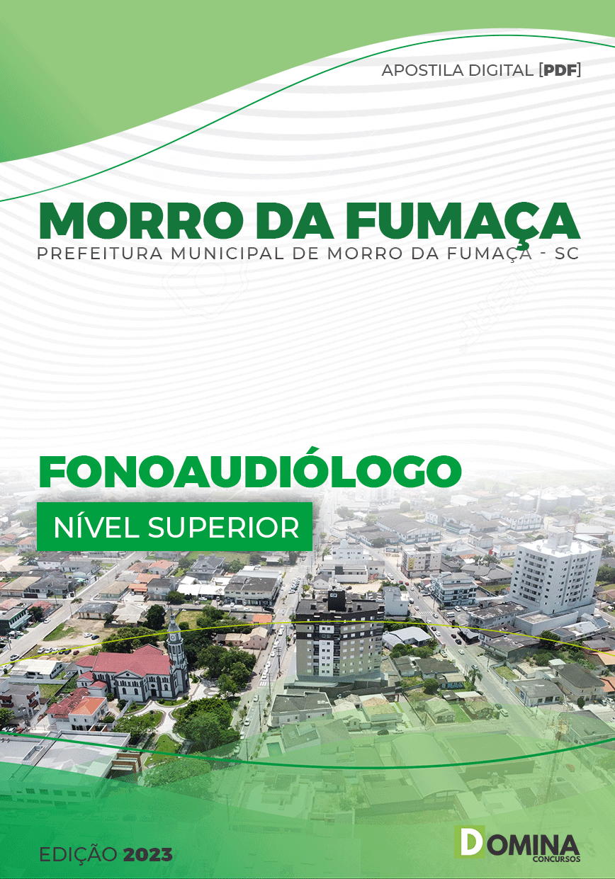 Apostila Pref Morro da Fumaça SC 2023 Fonoaudiólogo