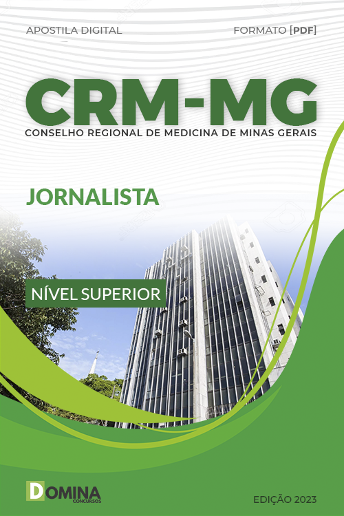 Apostila Digital Concurso CRM MG 2023 Jornalista