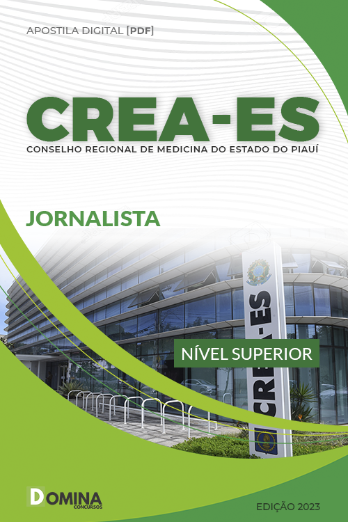Apostila Digital Concurso CREA ES 2023 Jornalista