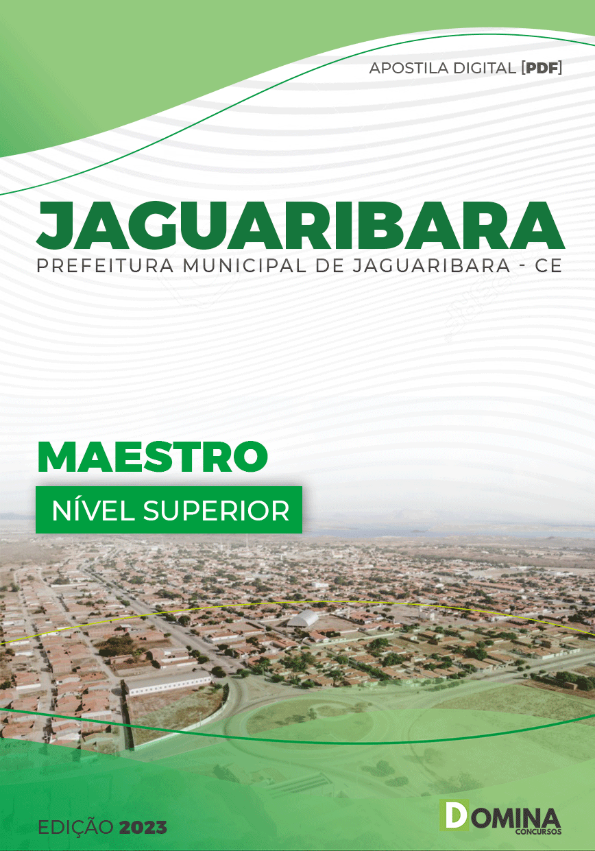 Apostila Concurso Pref Jaguaribara CE 2023 Maestro