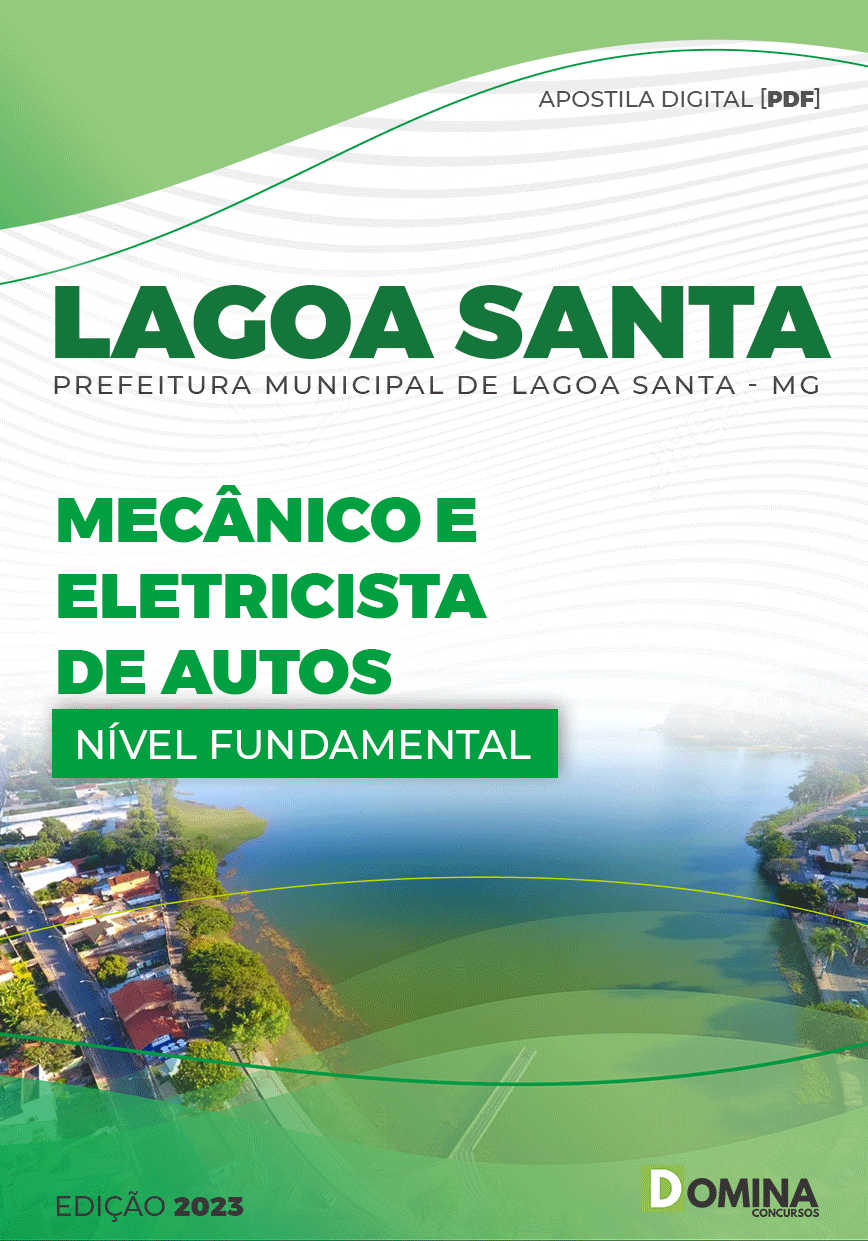 Apostila Pref Lagoa Santa GO 2023 Mecânico Eletricista Auto