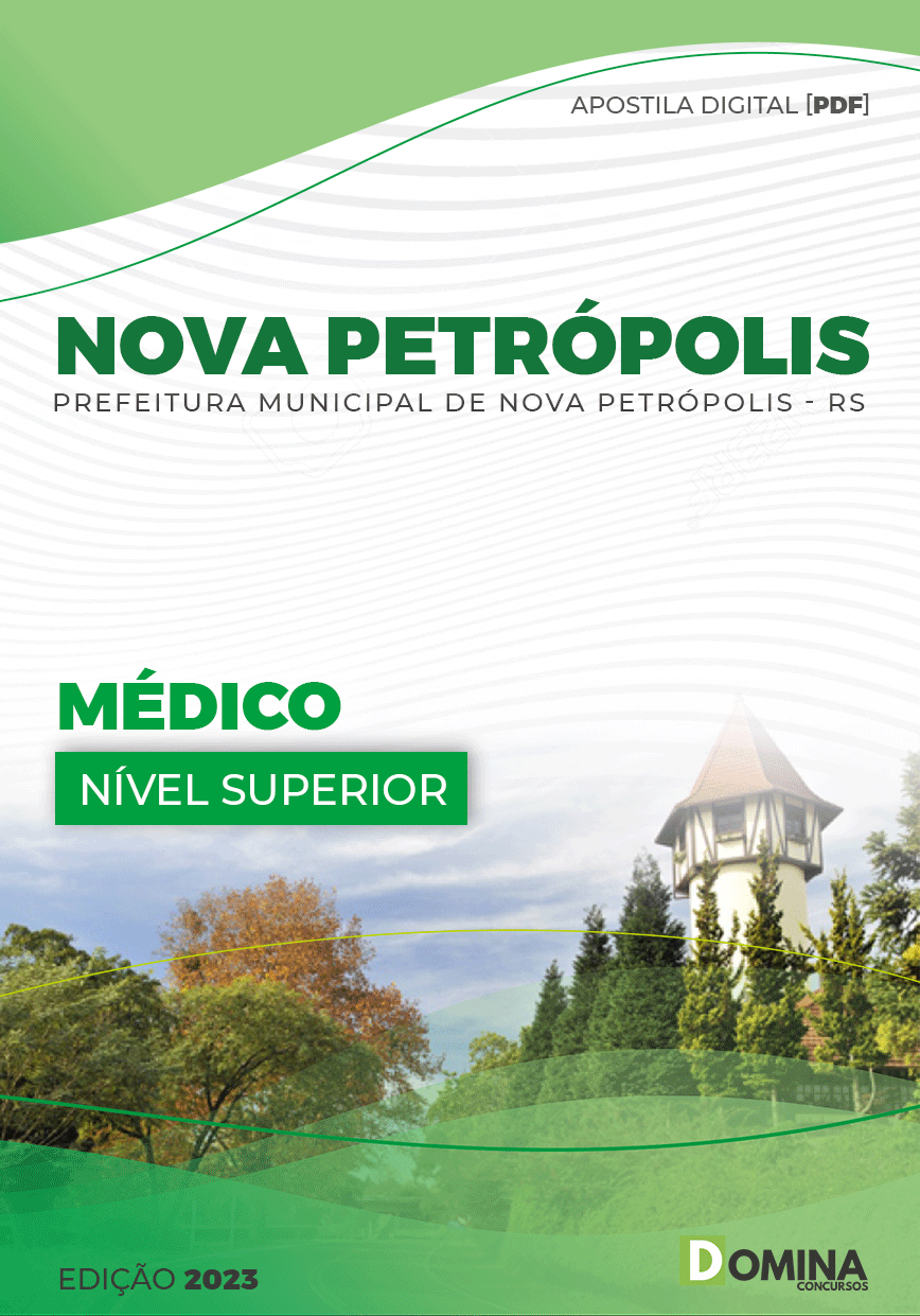 Apostila Digital Pref Nova Petrópolis RS 2023 Médico