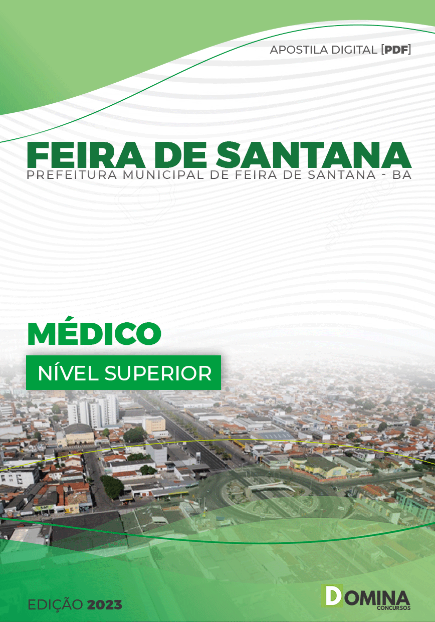 Apostila Digital Pref Feira De Santana BA 2023 Médico