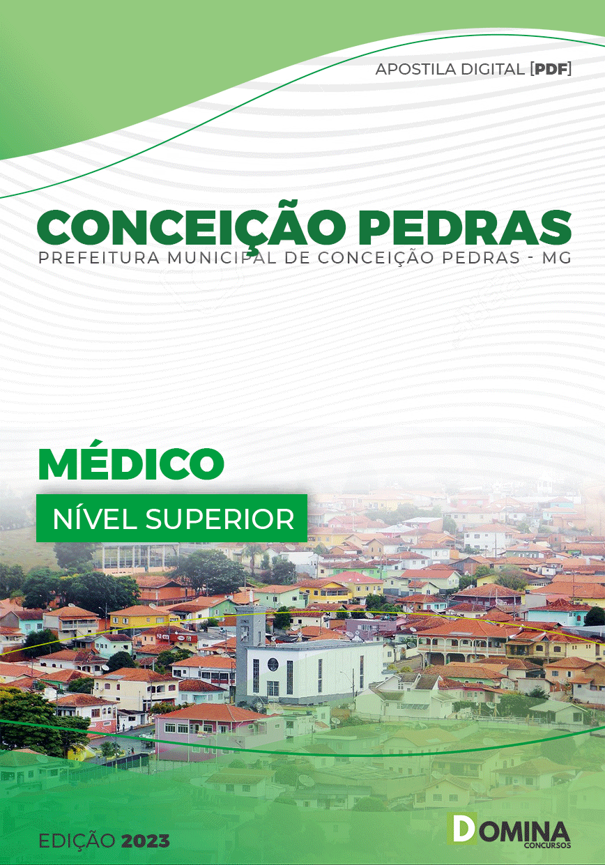 Apostila Digital Pref Conceição Pedras MG 2023 Médico