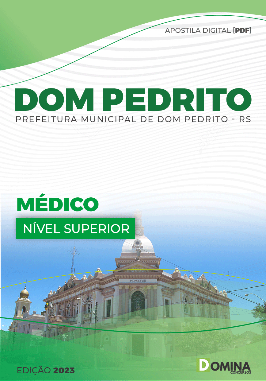 Apostila Concurso Pref Dom Pedrito RS 2023 Médico