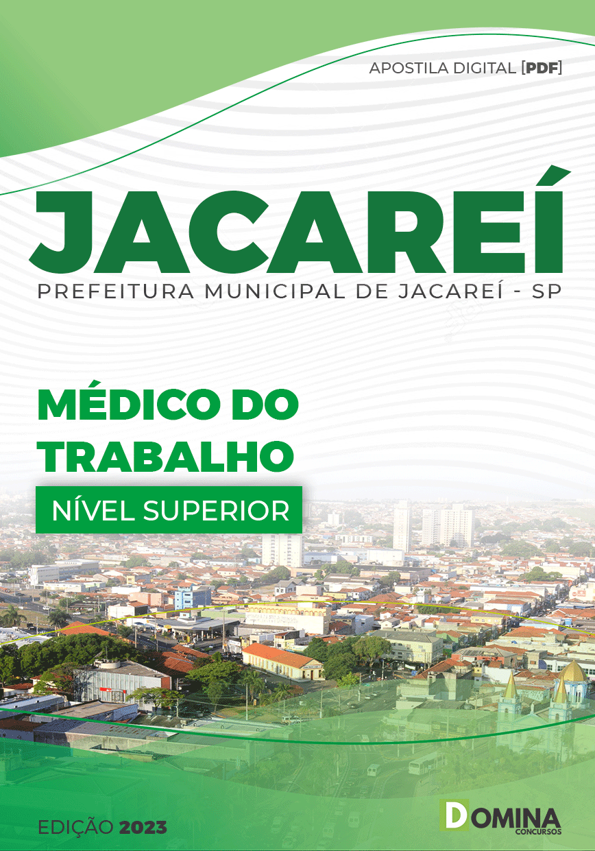 Apostila Concurso Pref Jacareí SP 2023 Médico Trabalho