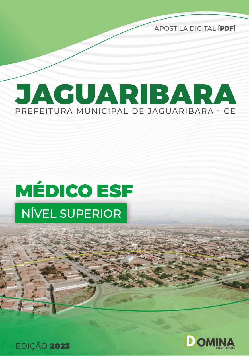 Apostila Concurso Pref Jaguaribara CE 2023 Médico PSF