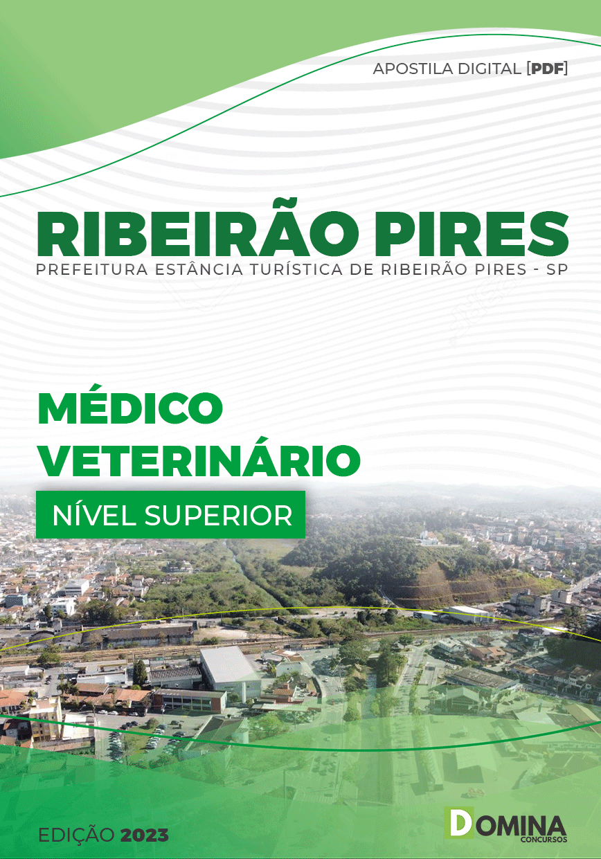 Apostila Digital Pref Ribeirão Pires SP 2023 Médico Veterinário
