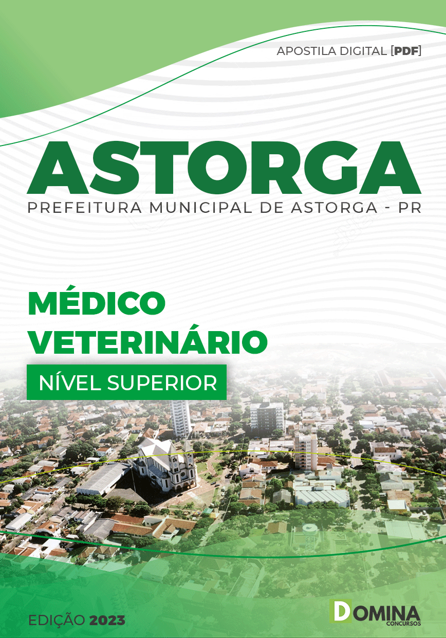 Apostila Concurso Pref Astorga PR 2023 Médico Veterinário